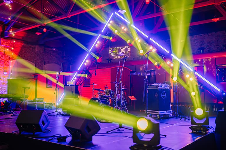iluminación profesional para tus fiestas y eventos en Madrid